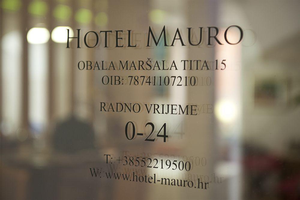 Boutique Hotel Mauro Poreč Eksteriør billede